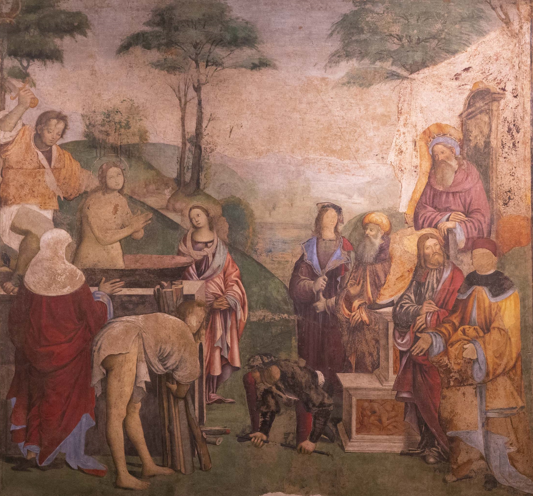 Amico Aspertini e altri, Martirio di Santa Cecilia, 1505-1506, Oratorio di Santa Cecilia, Bologna