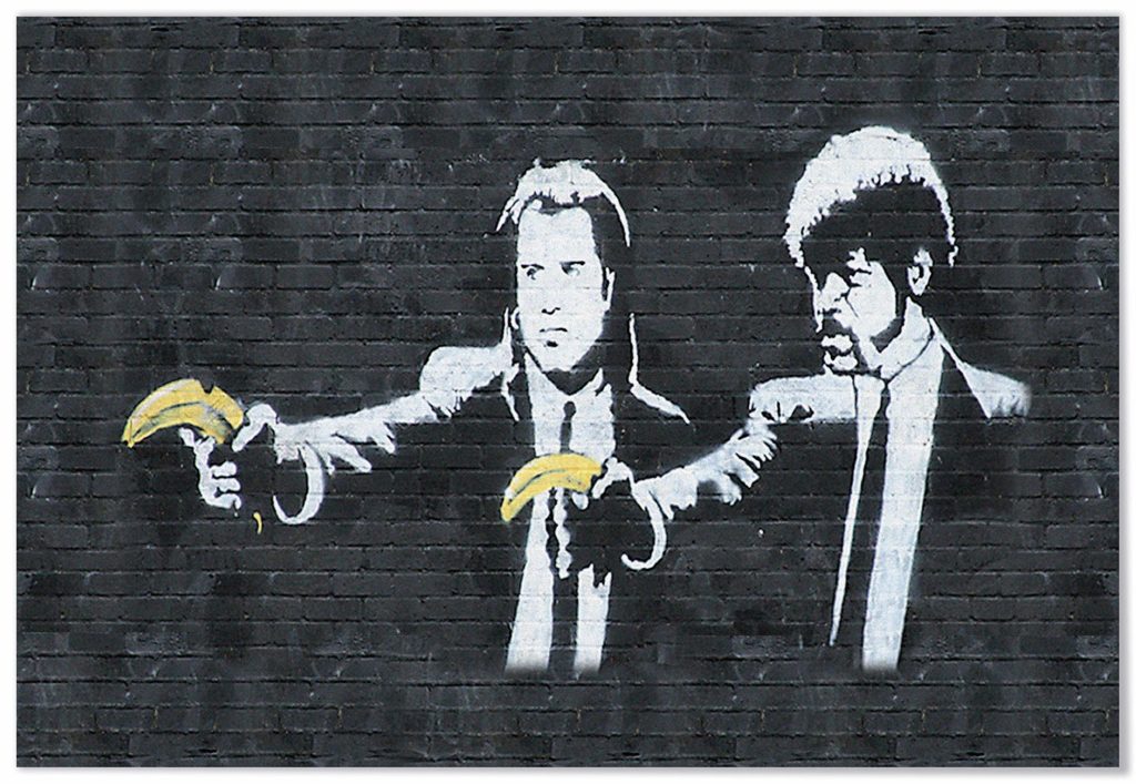 Banksy, Pulp Fiction, 2002