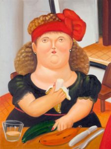 Fernando Botero, Mangiatrice di banane