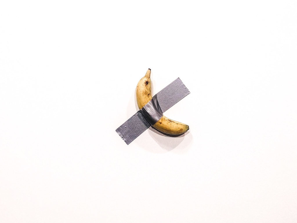 Maurizio Cattelan, Commedian, 2019