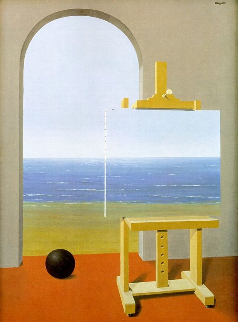 René Magritte, La condizione umana II, 1935, Collezione Simon Spierer, Ginevra