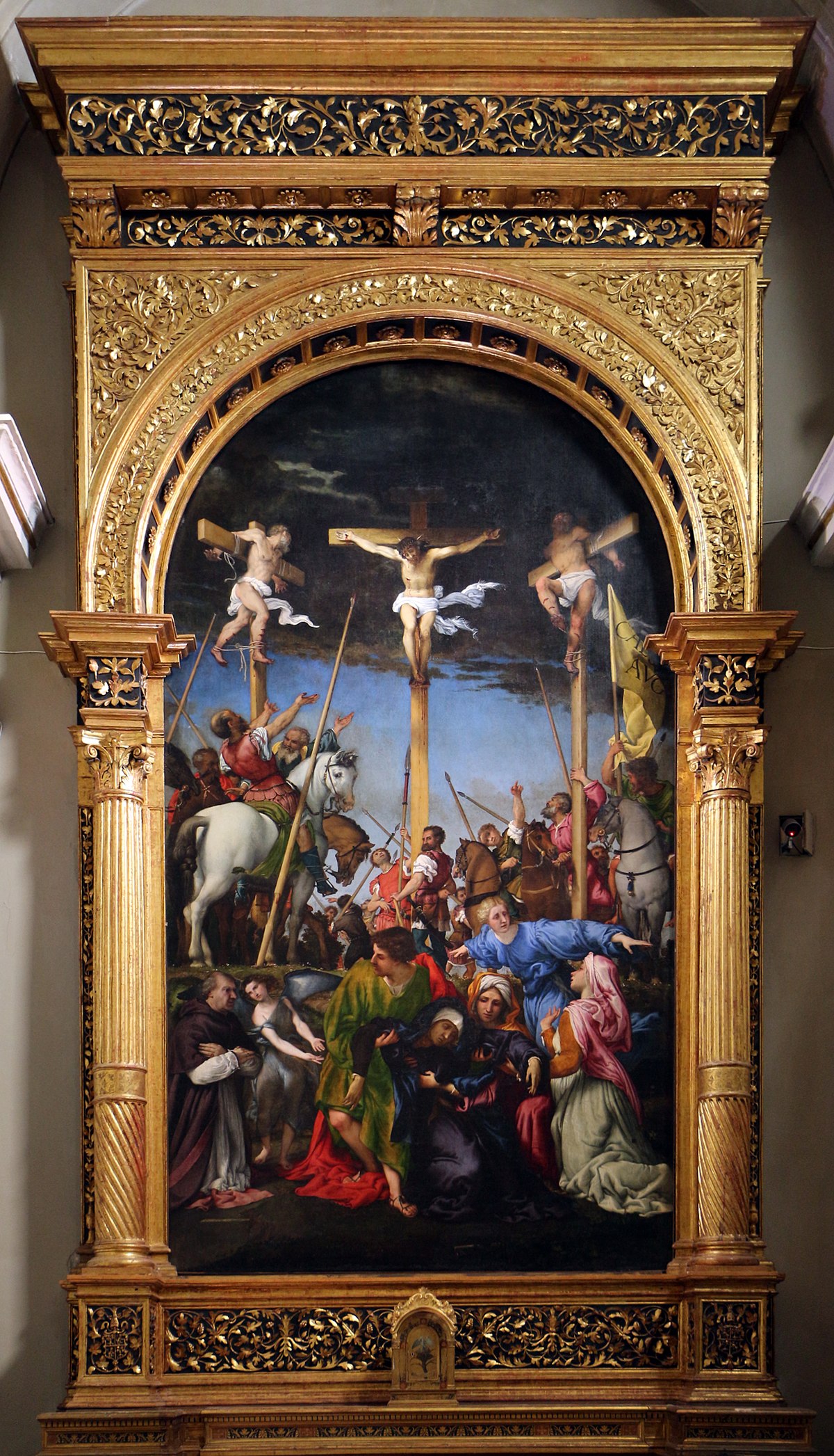 Crocifissione - Lorenzo Lotto