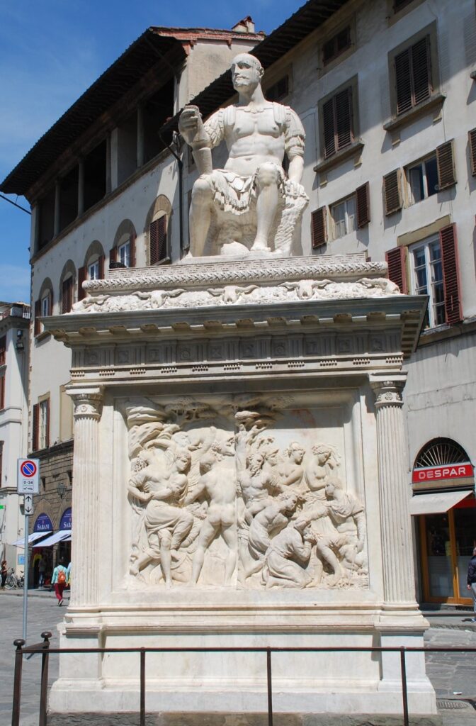 Baccio Bandinelli, Monumento a Giovanni delle Bande Nere, 1540-1560, Firenze