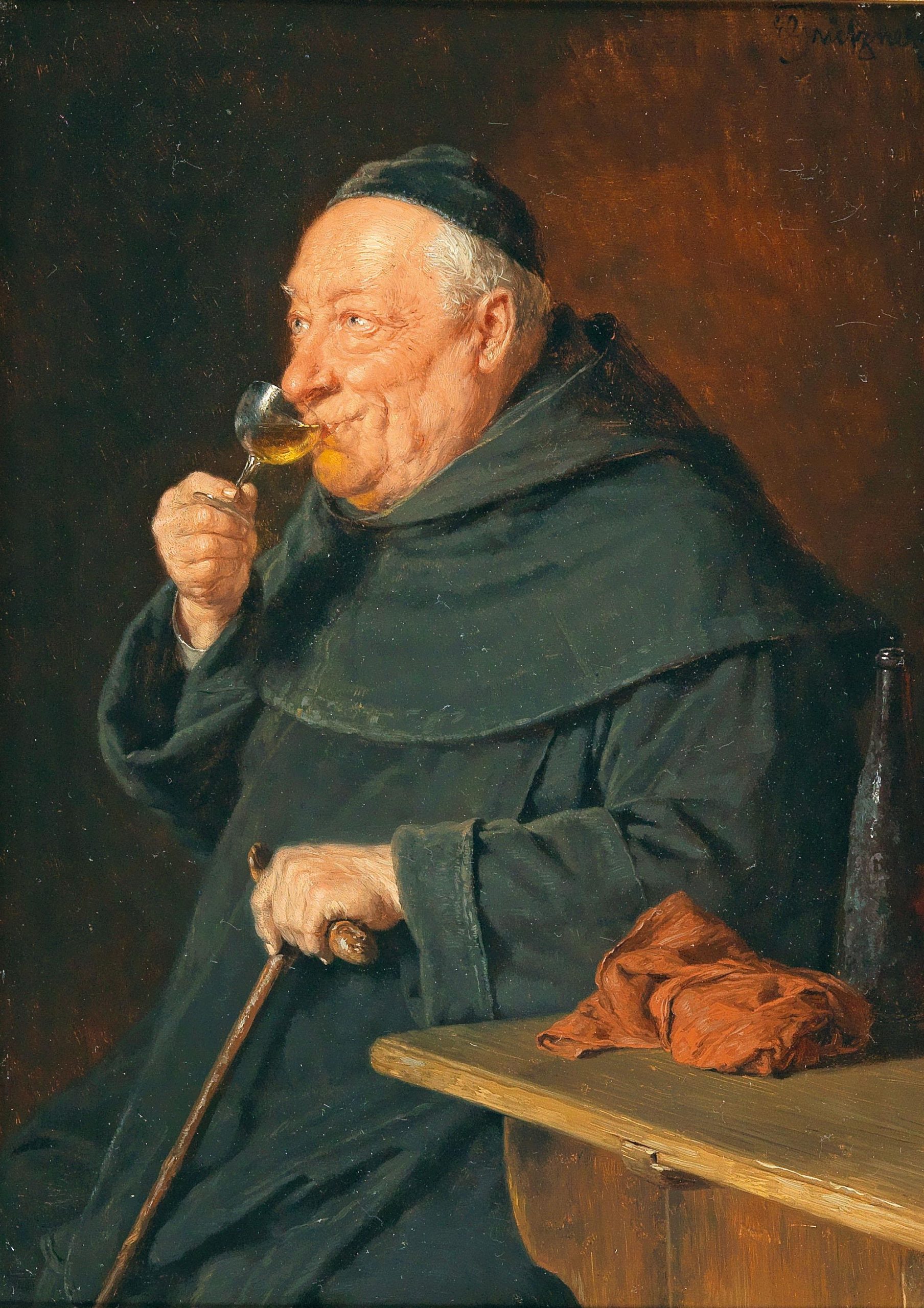 Eduard von Grützner, Il connoisseur