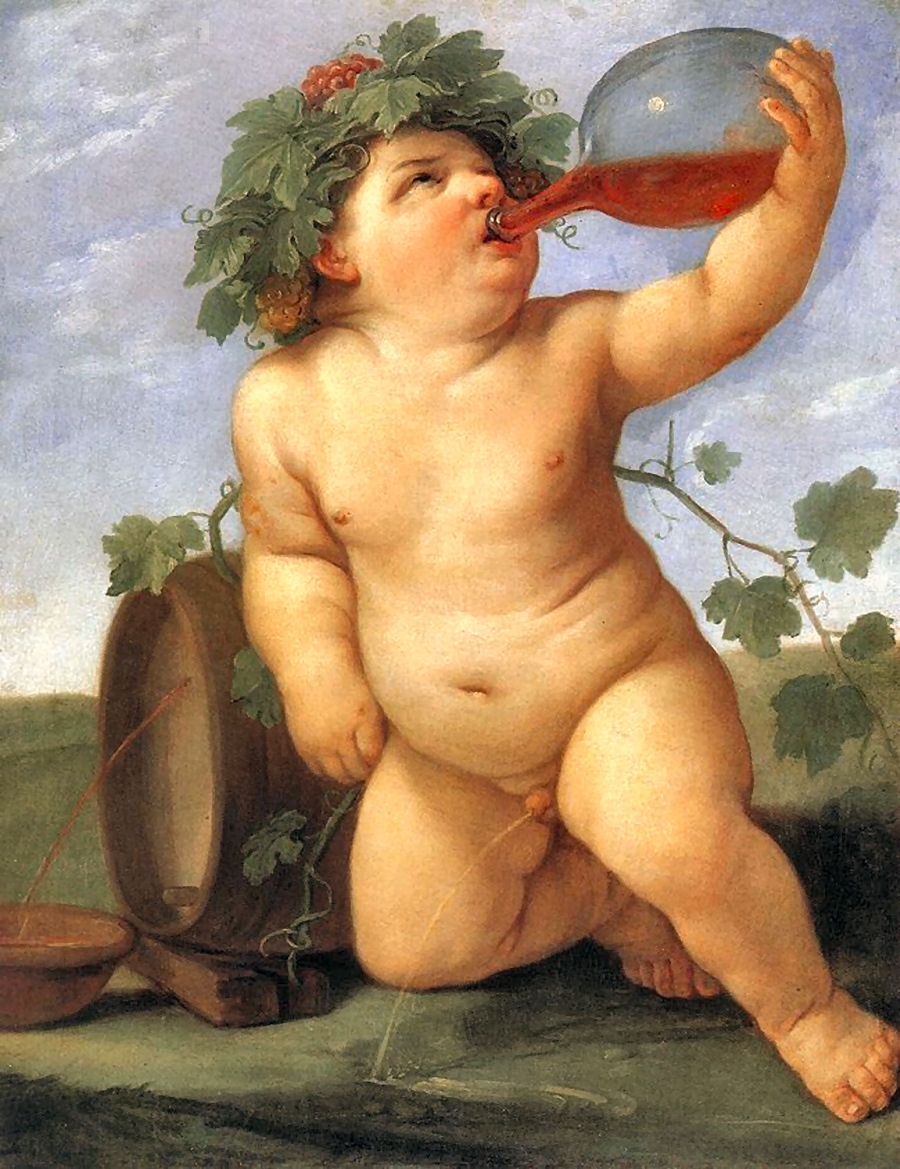 Guido Reni, Bacco che beve, 1623, Gemäldegalerie, Dresda